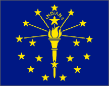 Indiana state flag